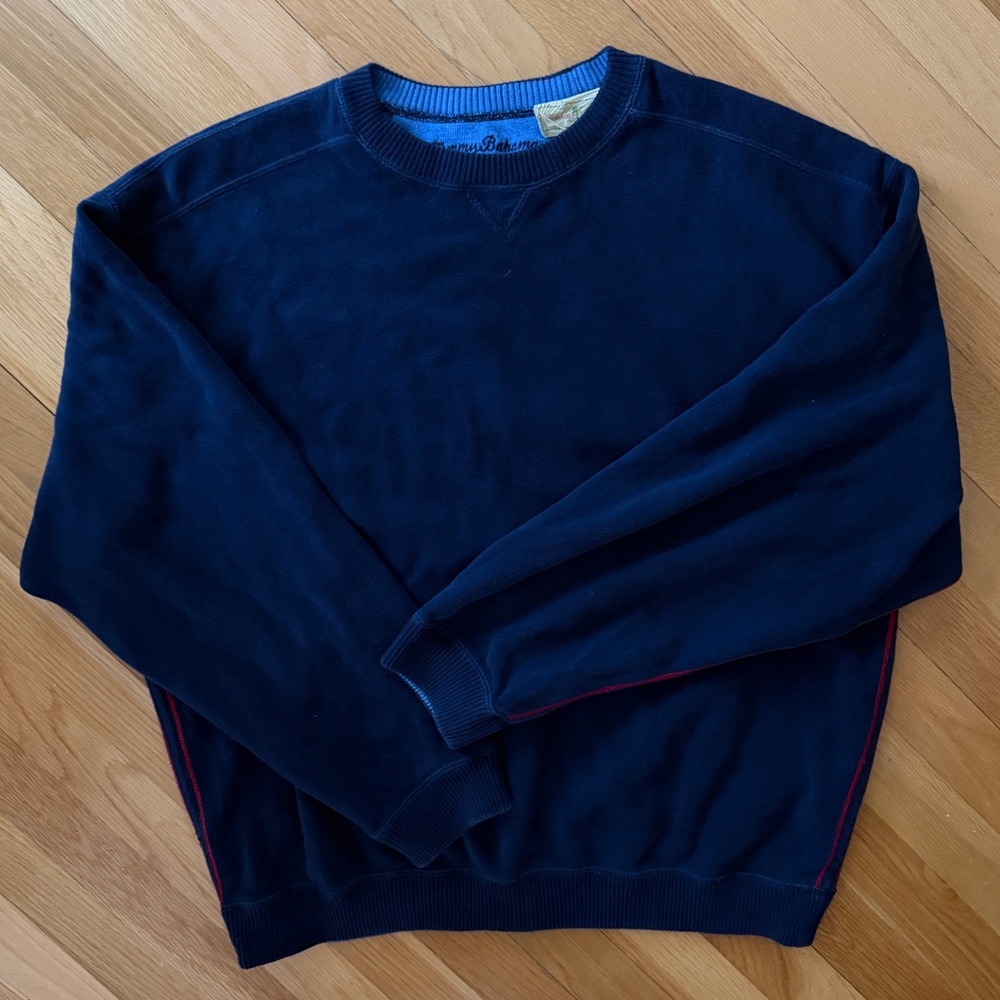Tommy Bahama Dark Blue Crewneck Sweater
